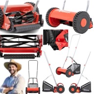 KOSIARKA RĘCZNA BĘBNOWA DO TRAWY TKR 300 Z KOSZEM 30CM REGULACJA WYSOKOŚCI