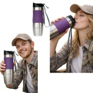 TERMOS NA NAPOJE 480 ML WIELOKOLOROWY DUŻY TURYSTYCZNY NA HERBATĘ