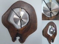 Dekoracyjny zegar ścienny. Cichy płynny mechanizm