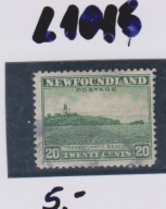 LATARNIE MORSKIE,NOWOFUNDLAND Mi: 1016