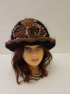 CZAPKA KAPELUSZ ORYGINALNA WEŁNIANA ANGIELSKA