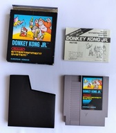 ORYGINALNA GRA NINTENDO NES DONKEY KONG JR Z PUDEŁKIEM (BOX)