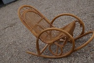 Fotel bujany Rattanowy piękny design