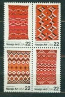 USA** Tkaniny Indian Navajo Mi 1845-48