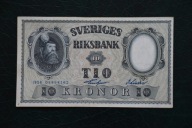 Banknot Szwecja 10 koron 1958 rok !!!