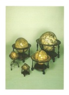 Pocztówka - Stare globusy z 17-go i pocz. 18- go wieku