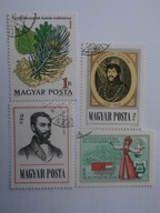 Węgry - zestaw - Mi. 3140-41, 47, 70 kasowane