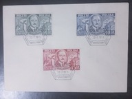 KOPERTA FDC BIERUT POZIOMY NR 563-565 ROK 1951 STAN DOBRY+