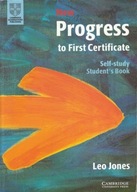 New Progress to first Certificate Leo Jones