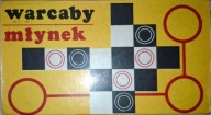 Warcaby Młynek gra planszowa PRL od Plastyk 1979r