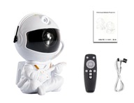 PROJEKTOR GWIAZD ASTRONAUTA LAMPKA NOCNA DLA DZIECKA RZUTNIK KOSMOS + PILOT