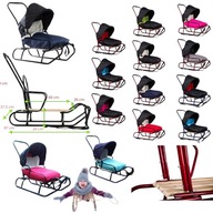 POLSKIE ZIMOWE SANKI OP PUCHACZ ŚPIWÓR BUDKA DO 100KG