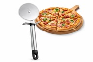 NÓŻ OKRĄGŁY DO KROJENIA PIZZY OSTRY RADEŁKO STAL NIERDZEWNA