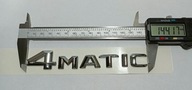 EMBLEMAT ZNACZEK 4matic mercedes chrom STOŻKOWE
