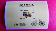 GAMBIA rower samochód bloczek czyste**