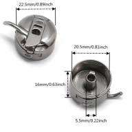 Akcesoria do maszyn do szycia - Bębenek do maszyn do szycia + 5 szpulek !!!