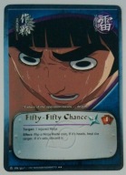Karta Naruto CCG Mission Fifty-Fifty Chance - M-194