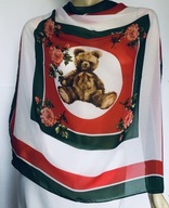 Vintage chustka apaszka gawroszka 69x70