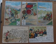 Zestaw starych pocztówek, Śmigiel, Towarzystwo Kołowników