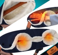 Ogrzewacz Do Rąk Rękawiczki Do Wózka Buggy Pacynka Uniwersalny Rozmiar