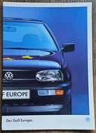 Prospekt VW Golf Europe 1994