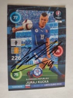 Karta panini autograf Słowacja Road to Euro 2016 Kucka