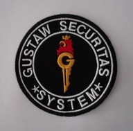 emblemat - naszywka ochrona - GUSTAW SECURITAS SYSTEM