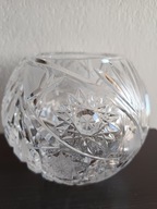 KRYSZTAŁOWY WAZON KULA