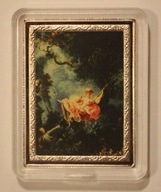 MALARSTWO - ARCYDZIEŁA - MALARZE ŚWIATA 10 FRANKÓW 2007 SREBRZONA