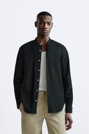 ZARA koszula ze stójką oxford regular fit XL