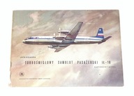 KARTONOWY MODEL_1962_Turbośmigłowy samolot pasażerski IŁ-18_1:50