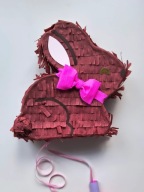 Mini piniata czekoladowy króliczek 14cm