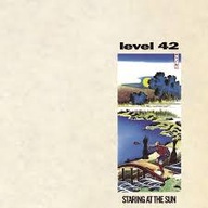 LEVEL 42 staring at the sun CD 1988 album