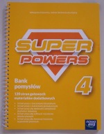 SUPER POWERS 4 BANK POMYSŁÓW KSIĄŻKA dla NAUCZYCIELA