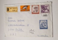 Austria. Koperta z obiegu. R-ka Feldkirch.04571