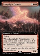 Karta Magic: The Gathering Lamplight Phoenix MKM *Extended Art*