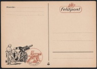 N159 FELDPOST ARTYLERIA DZIAŁO ARMATA NIEMCY RZESZA