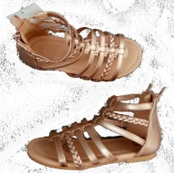 H&M BUTY SANDAŁY SANDAŁKI ZLOTE NOWE 29