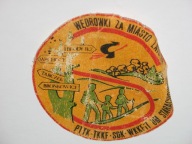 STARACHOWICE wędrówka za miasto PTTK UM TKKF naszywka z PRL