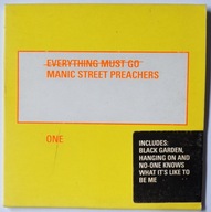 Manic Street Preachers One Everything Must Go One Ecopack EX CD Irl