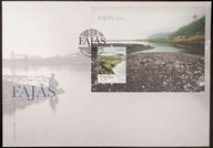 2 PORTUGALIA AZORY 2012 bl. blok fajas geologia FDC