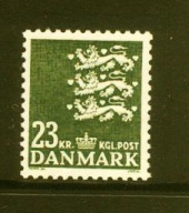 DANIA** Herb, trzy lwy Mi 970