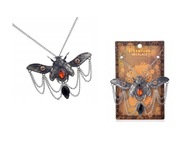 Naszyjnik Steampunk Skarabeusz kolor srebrny