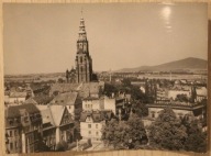 ŚWIDNICA. Widok ogólny na tle Ślęży, NAKŁAD 2,100 SZTUK,CZYSTA, 1963 rok