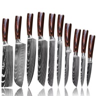 BARDZO OSTRE PROFESJONALNY JAPOŃSKI NÓŻ SZEFA KUCHNI 10 SZT.