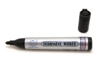 Marker permanentny czarny wodoodporny 10 szt.