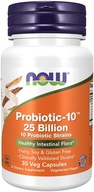 Now Foods probiotyk 10 szczepów 25 miliardów 30k