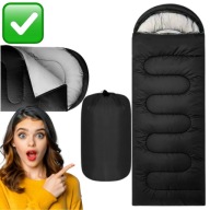 ŚPIWÓR TURYSTYCZNY CIEPŁY 2w1 KOŁDRA 73x210cm WYGODNY DZIECIĘCY | MAXSELL