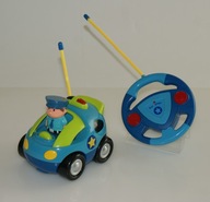 Samochód policyjny radiowóz zdalnie sterowany