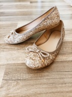 Baleriny złote GEORGE 34